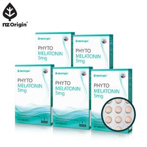 [엔젯오리진]식물성 파이토 멜라토닌 5mg (30정) X 5통