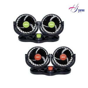 홍진 인더스 차량용 서큘레이터 미니 탁상형 선풍기 IN-VF112(오렌지)