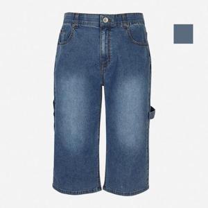 뱅뱅 동백01 카펜터 6부 데님반바지 NQL356