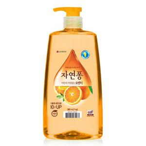 자연퐁 주방세제 오렌지 980ml 용기