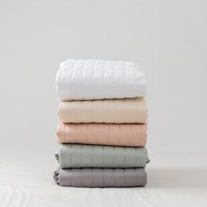 [샤이닝홈]더블리 그레인 40수 순면 누빔 매트리스커버 SS 110x2