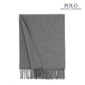 [해외잡화브랜드]폴로 프린지 버진 울 100% 스카프 PC1047-015