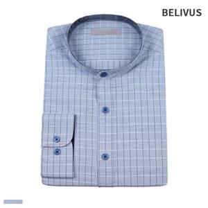 [빌리버스]빌리버스 남자 와이셔츠 BSV040 체크 슬림핏 차이나카