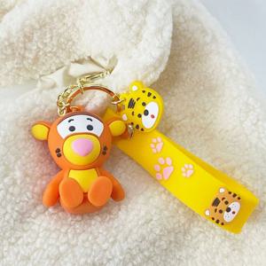 임인년 미니 오렌지 호랑이 미니어쳐 스트랩 키링