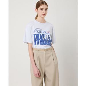 [CC콜렉트] 그래픽 프린팅 베이직 티셔츠 (C252PSM332)