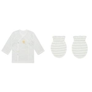 [블루독베이비] 25년 신상(MN)비비뱀부배내저고리 손싸개 SET (451700000100802)