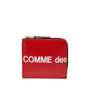 25 FW 꼼데가르송 로고 프린트 가죽 지갑 SA3100HL TP432262818