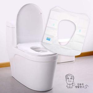 위생 휴대용 일회용 변기시트10매 변기커버 여행용