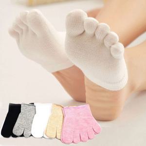 발가락 토시 토우삭스 토우캡 여성용 구두 양말