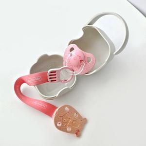 스와비넥스 NEW 미닝플라이프 노리개젖꼭지 3종세트(노리개+리본클립+케이스)