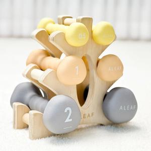 아리프 코지 네오프렌 삼각아령세트 7kg 가정용 다이어트 여자 미용 아령 덤벨