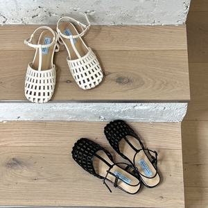 내추럴 크로스 빈티지 2컬러 위빙 샌들 RJ-w6224