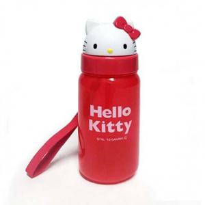 헬로키티 얼굴 빨대물통 350ml