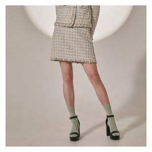 [미쏘]트위드 미니스커트 (MIWWHC301G-T)