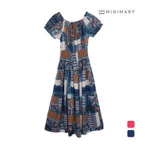 [미니마리] 스퀘어패턴원피스 (MMA2OP34)