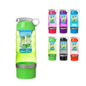 (시스테마) 플립 탑 쉐이커 겸용 보틀 대 615ml
