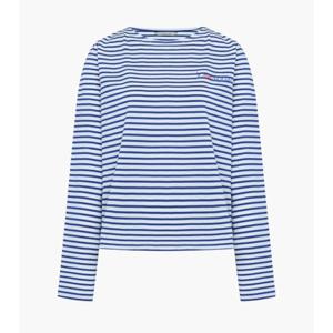 [케네스레이디] 스트라이프 자수 레터링 티셔츠 (EWTSPC0203)