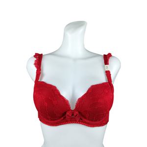 [헌트이너웨어] 여성 레드 레이스프릴 브라(HIBR71C12L_20)