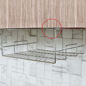 깔끔한 주방 선반 걸이 1P 싱크대 정리 수납 컵선반