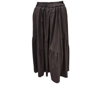 [파파야]포켓 밴딩 플레어 스커트(PNPRSK008B)