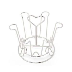 스텐 컵걸이 컵6개 가능 하트손잡이