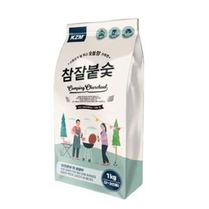 바베큐 카즈미 바베큐숯 캠핑 고기 훈제 화로 숯 1kg