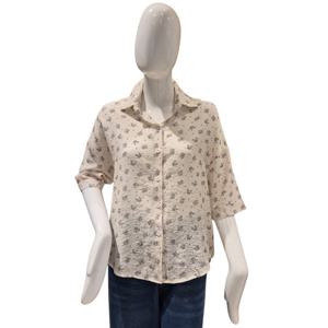 [파파야]플라워 언발 블라우스(PNPRBL019B)