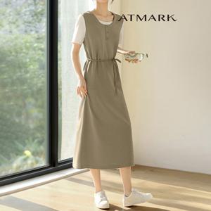 ATMARK 스웨트레이어캐주얼원피스+스트랩SET_AA53OP036G