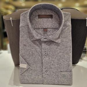 [엘르옴므]EBDHR01223_LINEN BLEND 반팔셔츠