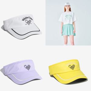 휠라 모자 WHITE LINE 하트 썬캡 3종 택1 FS3CPF5281F_SKU