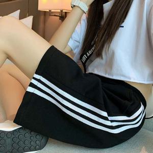 옆줄 5부 트레이닝 반바지 LM0588