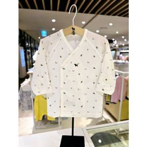 [블루독베이비] 25 FW(크림)쁘띠토리배내저고리(45A700003)출산 임신 축하 말띠 유아 조카 선물 아가옷 (45