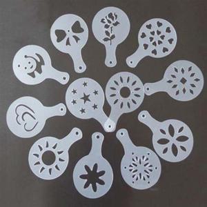 기본형 바리스타 라떼아트 툴 12종 1세트(디자인랜덤)