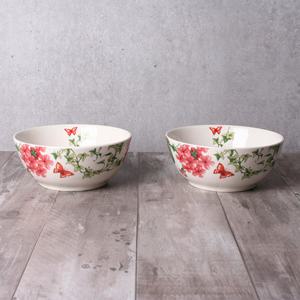 [실버데일][실버데일] 에덴핑크 면기 2인세트