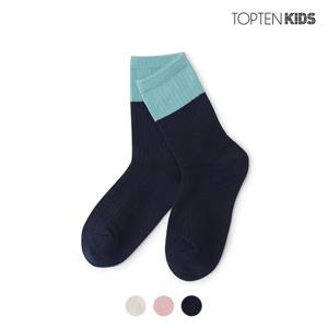 [탑텐키즈][탑텐키즈] 공용 FW 블록 레귤러 삭스_MKB5AY3322