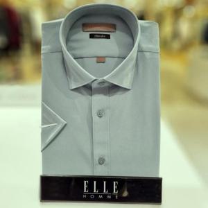 [엘르옴므]E243S13726_스트레치반팔셔츠