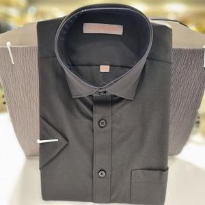 [엘르옴므]E243R13229_블랙반팔셔츠