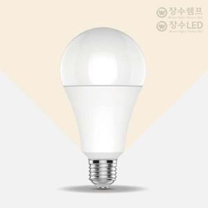 장수램프 A19 LED 벌브 전구 15W E26 주광색