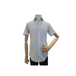 [리얼지오지아]4WY 여름 반팔 셔츠 블루 ADE5WD1921BL