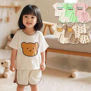 아트박스/엠케이 말랑곰이 아동 반팔 반바지 상하복세트 205740