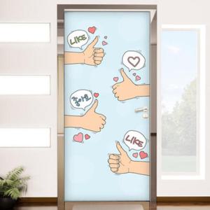 아트박스/꾸밈 tc038-좋아요(like)_현관문방문시트지