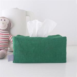 아트박스/메이메이 LIN02  린넨 티슈커버(그린)