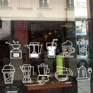 아트박스/꾸밈 tp010-카페아이콘_포인트스티커