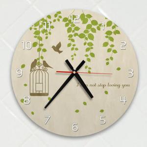 아트박스/꾸밈 ih655-숲속의아침_인테리어벽시계