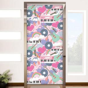 아트박스/꾸밈 cp137-라인뮤직페스티발_현관문방문시트지