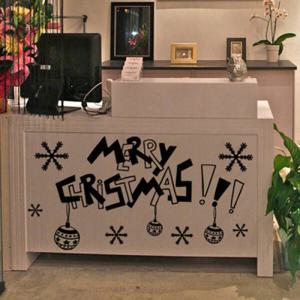 아트박스/꾸밈 cs061-메리크리스마스 레터링_그래픽스티커