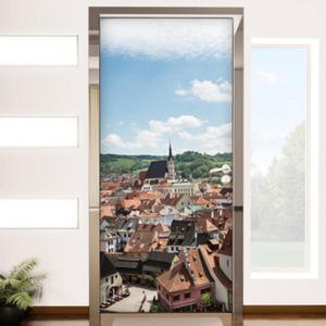 아트박스/꾸밈 체스키크룸루프_현관문시트지_현관문시트지-ih513