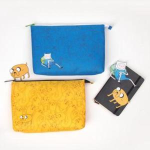 아트박스/플러스펀 어드벤쳐타임 다용도 지퍼파우치(L)