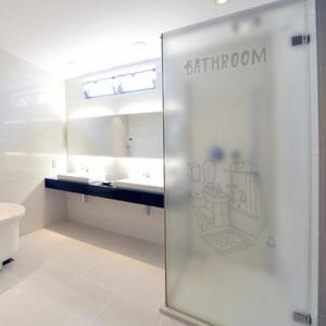 아트박스/꾸밈 cg699-욕실_유리문시트지