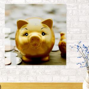 아트박스/꾸밈 cs542-아크릴액자_복이오는황금돼지